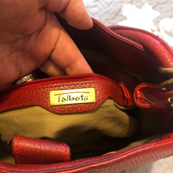 Wmn's Talbots pebbled leather purse - Picture 5 of 12